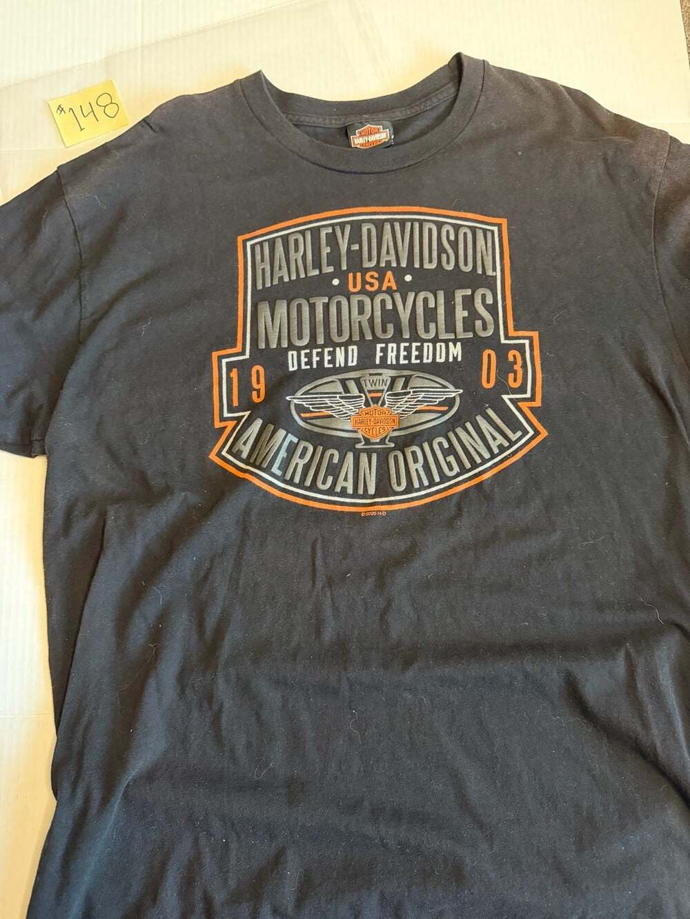 Harley-Davidson Cape Cod T-Shirt Black Graphic Tee